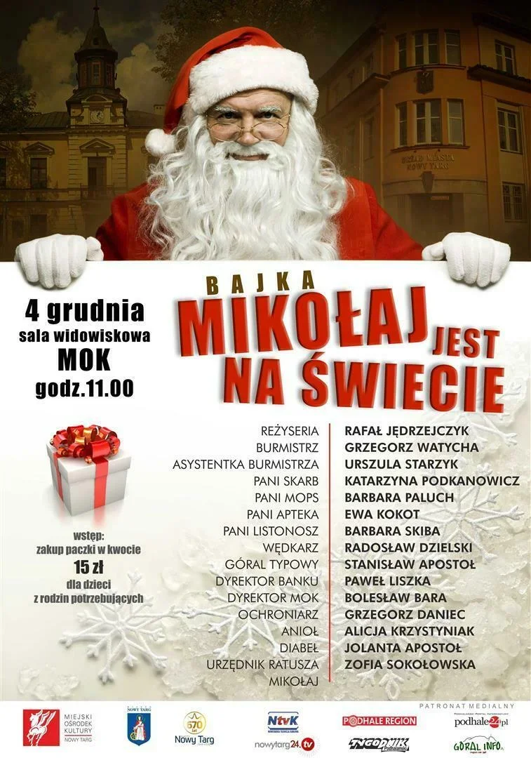 Mikołaj jest na świecie - spektakl teatralny dla dzieci