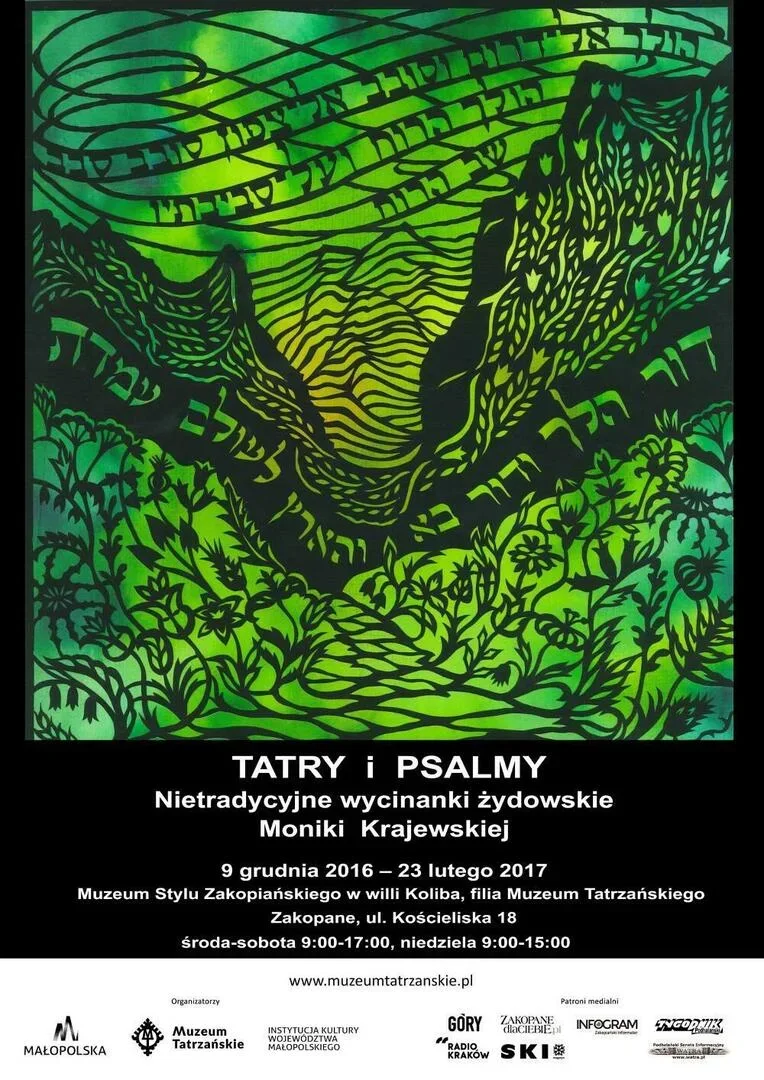 „TATRY I PSALMY. NIETRADYCYJNA WYCINANKA ŻYDOWSKA”