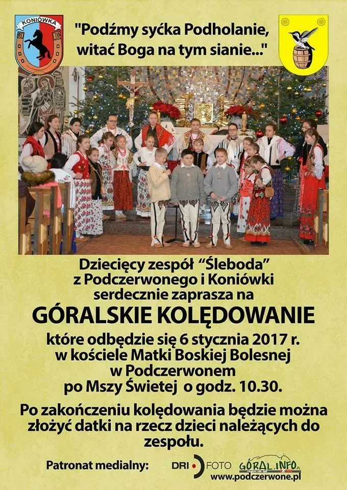 Góralskie Kolędowanie w Podczerwonem