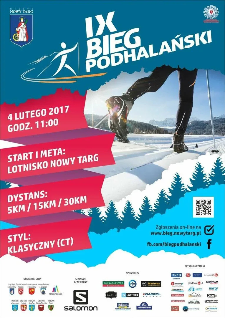 Trwają zgłoszenia do IX Biegu Podhalańskiego!