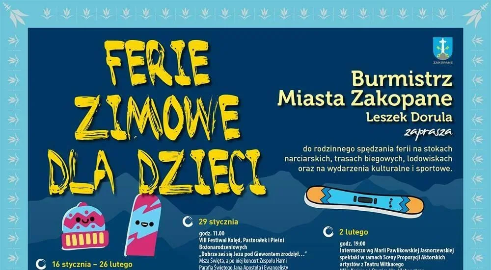 Ferie zimowe dla dzieci