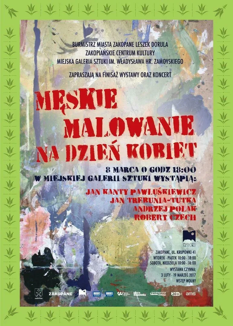 Finisaż wystawy "Męskie malowanie"