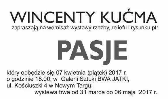 Wystawa rzeźby pt. "Pasje" - wernisaż