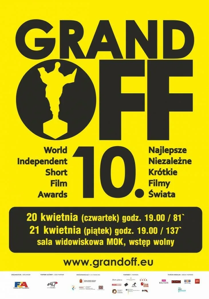 Pokazy filmów nagrodzonych podczas 10. Edycji Festiwalu Grand Off