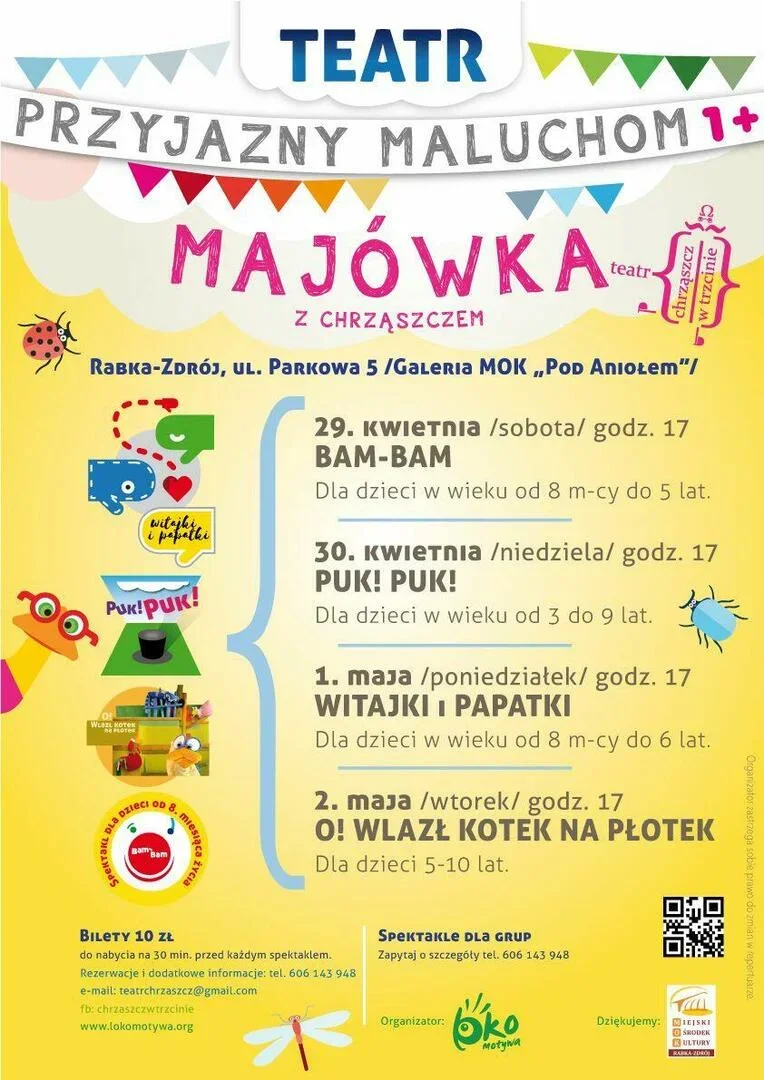 Teatr CHRZĄSZCZ W TRZCINIE - Majówka 2017