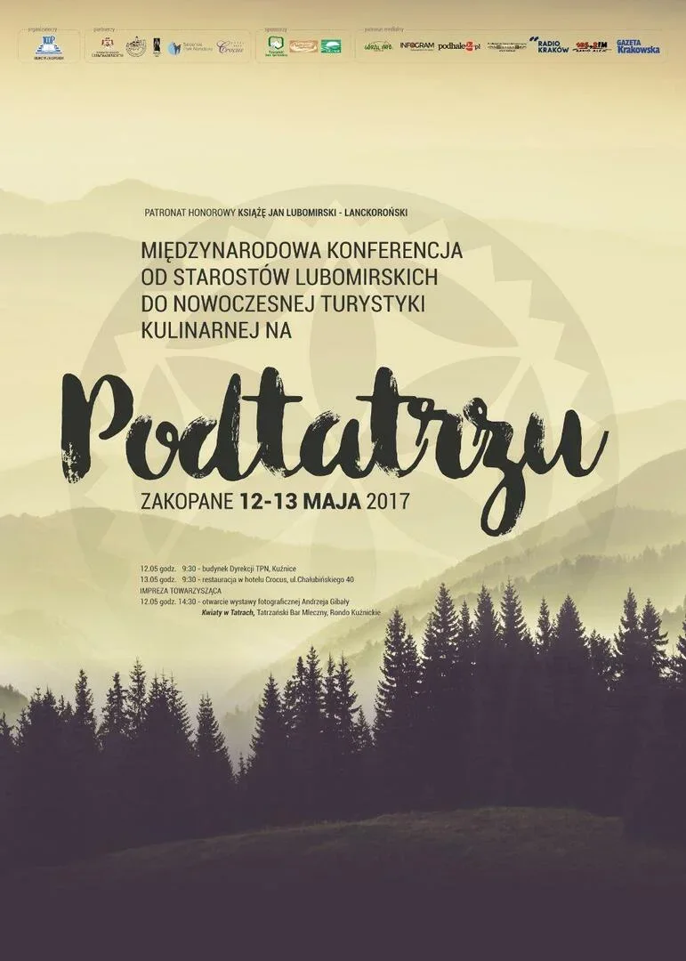 Międzynarodowa konferencja poświęcona Rodowi Lubomirskich, turystyce i ekologicznej żywności na Spiszu, Podhalu i Orawie