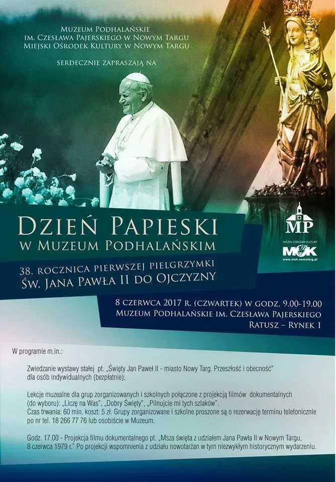 Dzień Papieski w Muzeum Podhalańskim