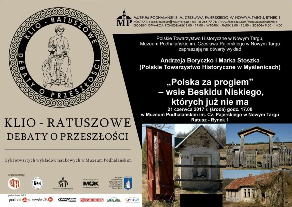 Wykład - "Polska za progiem" - wsie Beskidu Niskiego, których już nie ma