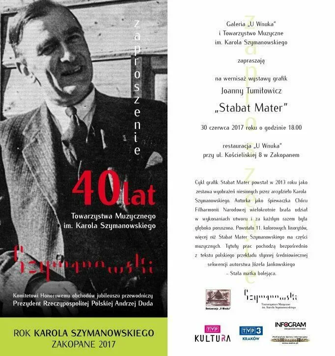 Wernisaż wystawy grafik Joanny Tumiłowicz „Stabat Mater”