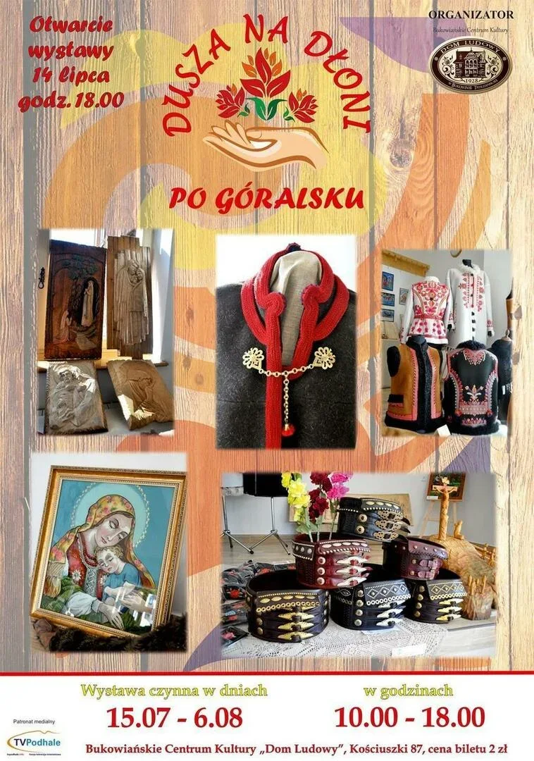 Wernisaż wystawy "Dusza na dłoni po góralsku"
