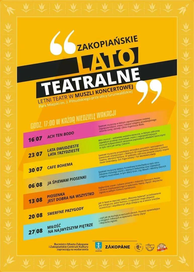 Letni Teatr w Muszli Koncertowej