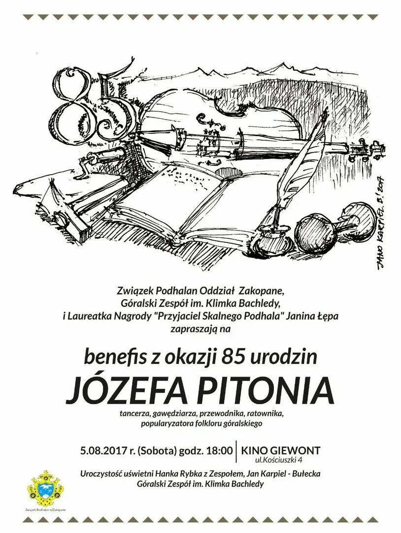 Benefis z okazji 85 Urodzin Józefa Pitonia
