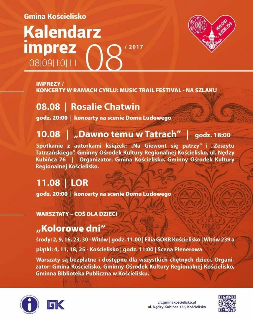 Imprezy i atrakcje w Gminie Kościelisko