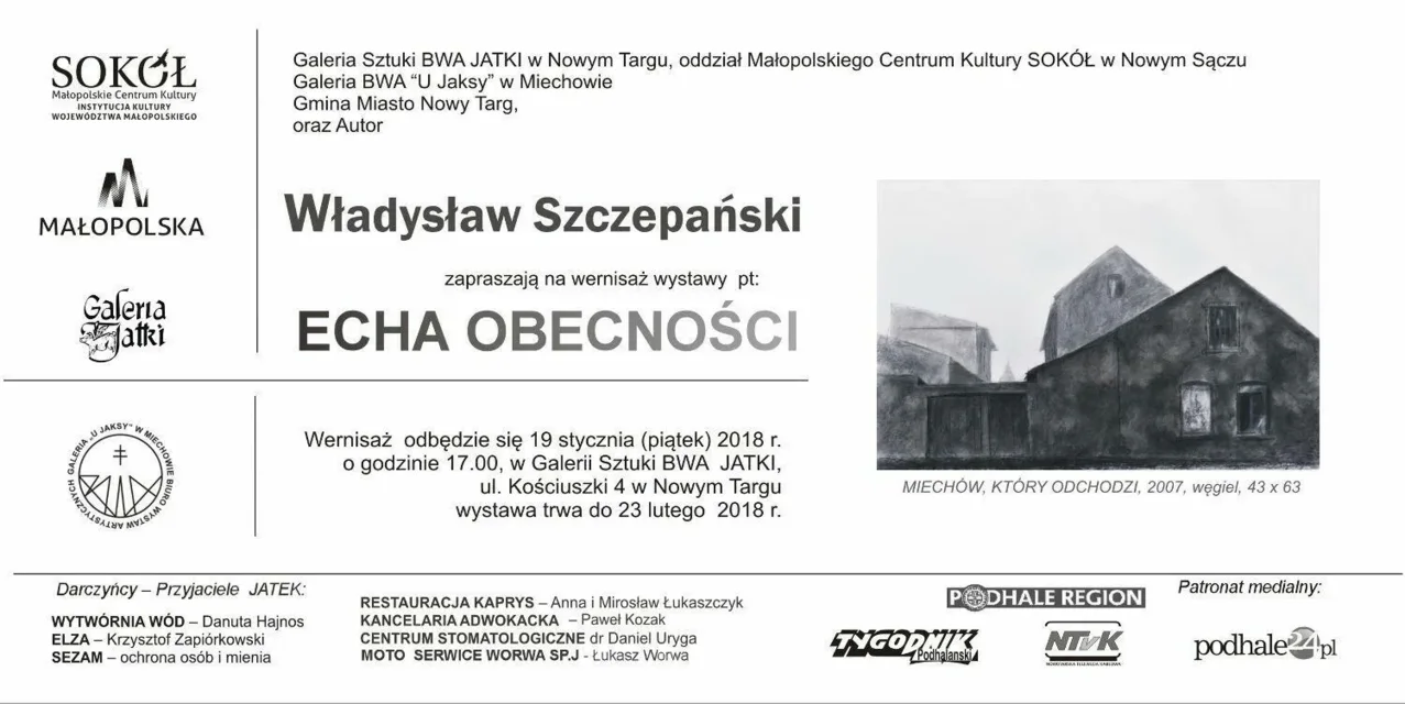 Wystawa Władysława Szczepańskiego "Echa obecności"