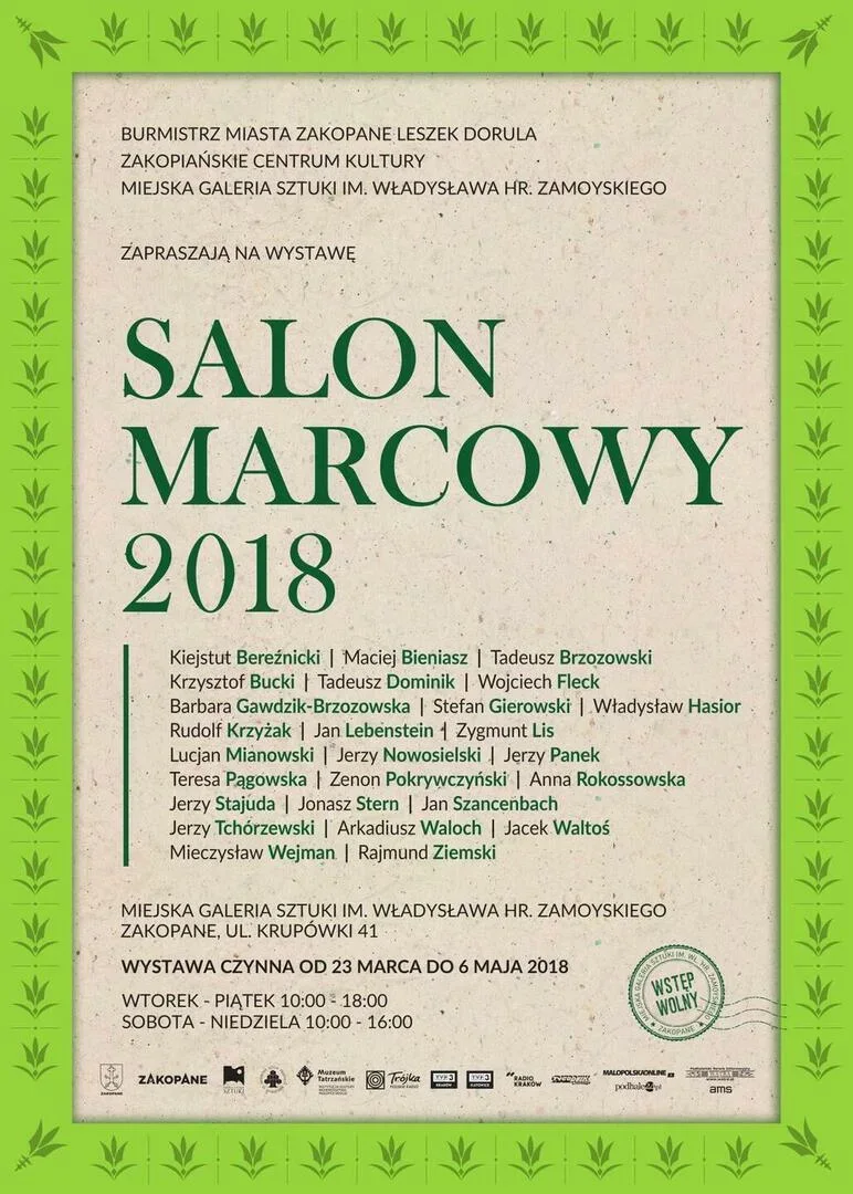 SALON MARCOWY 2018