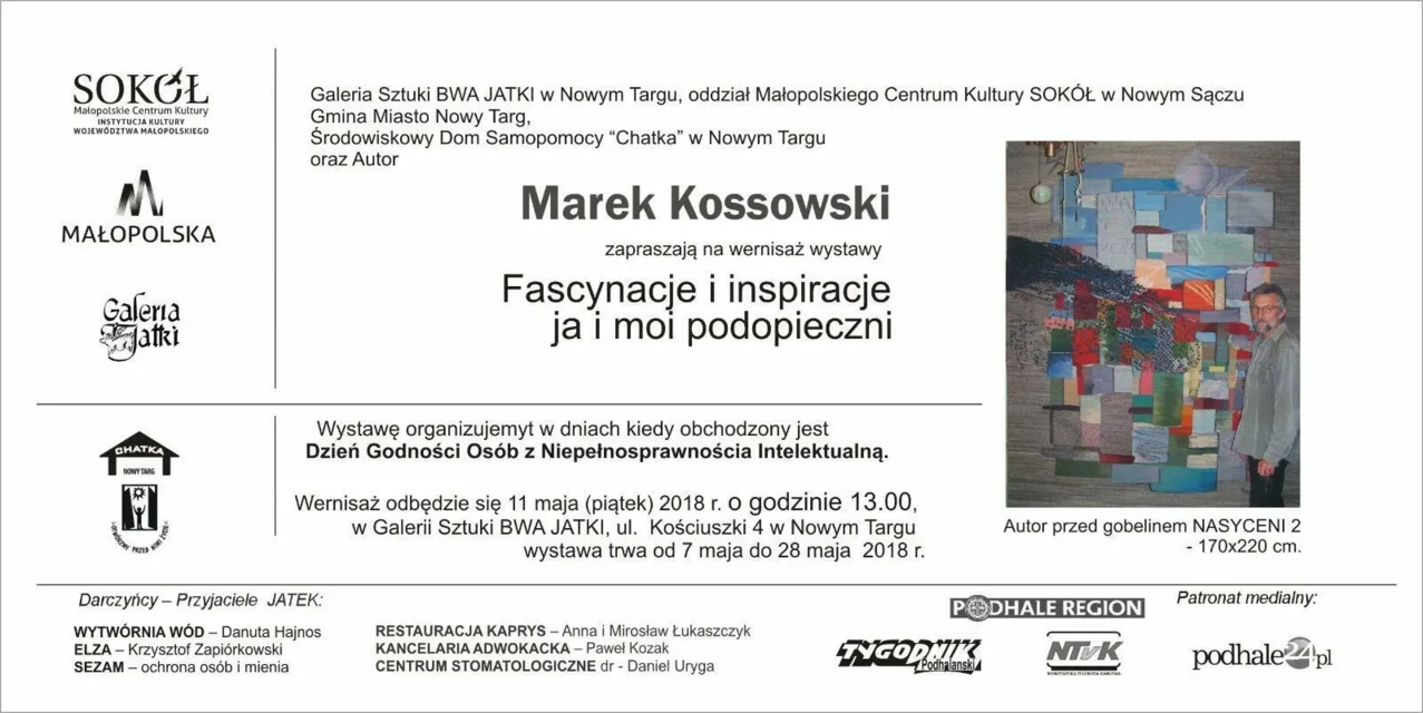 Wernisaż "Fascynacje i inspiracje - ja i moi podopieczni"