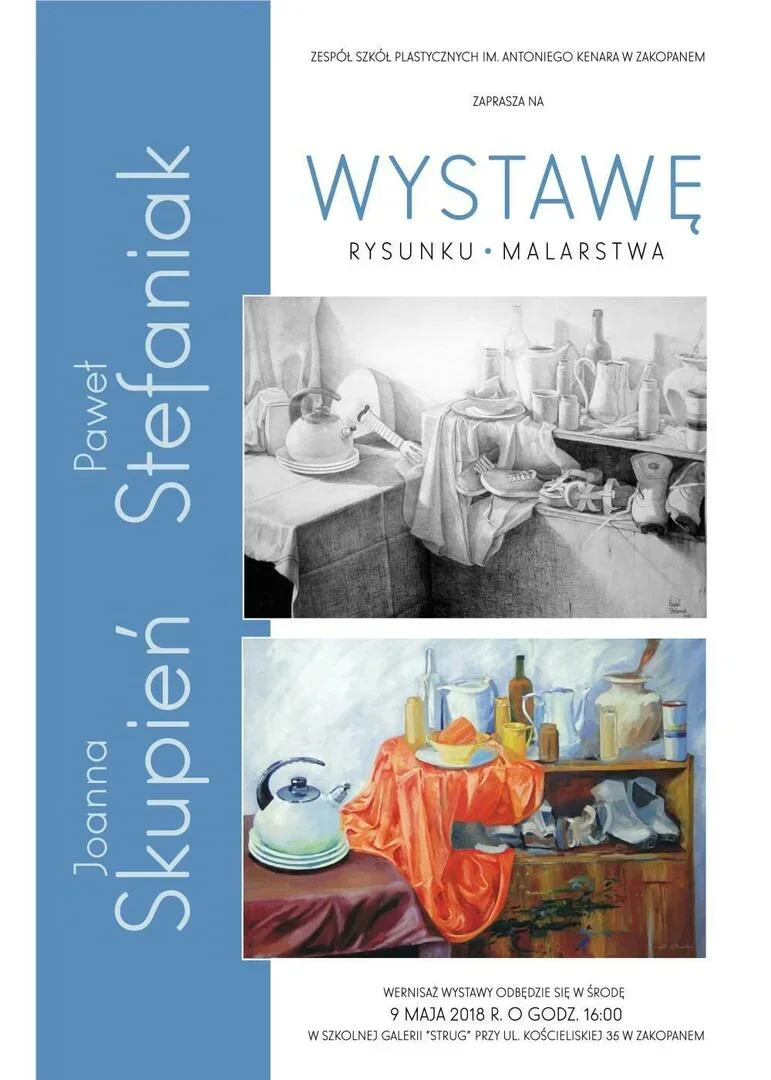 Wernisaż wystawy w Szkolnej Galerii "STRUG"