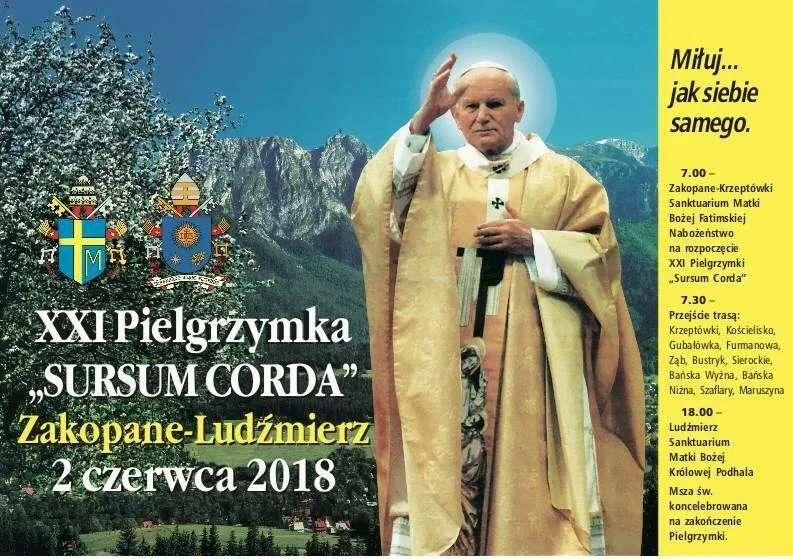 XXI Piesza Pielgrzymka Sursum Corda