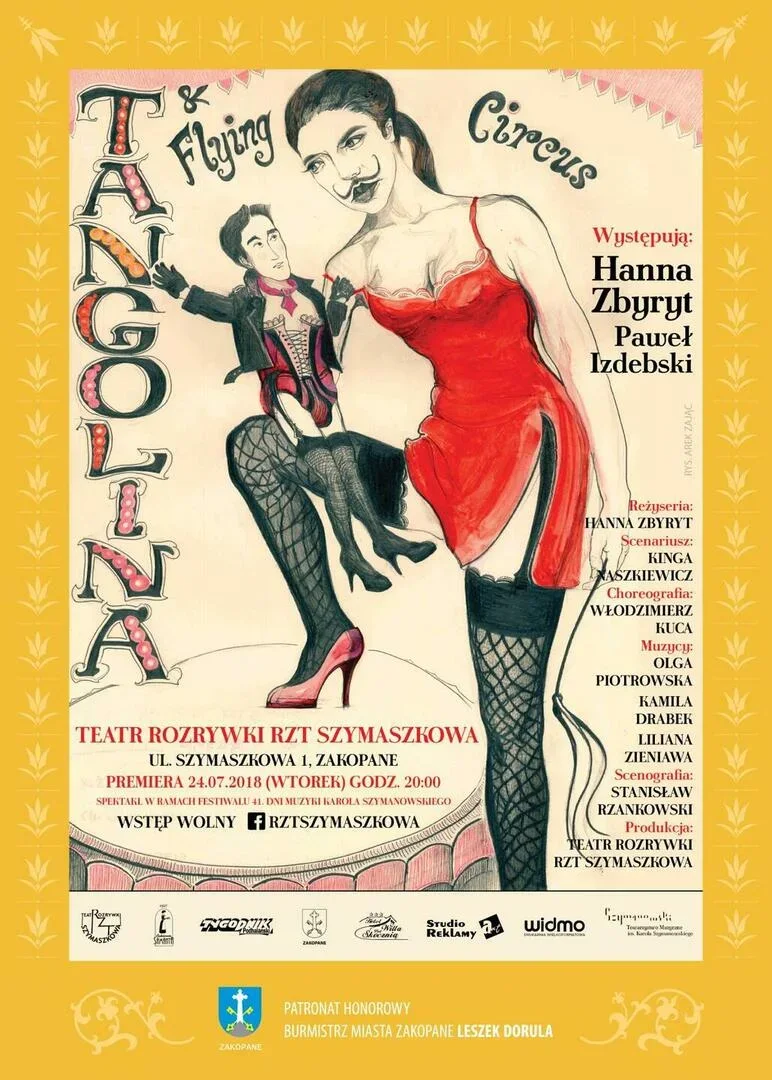 PREMIERA / spektakl ,,TANGOLINA - flying circus"