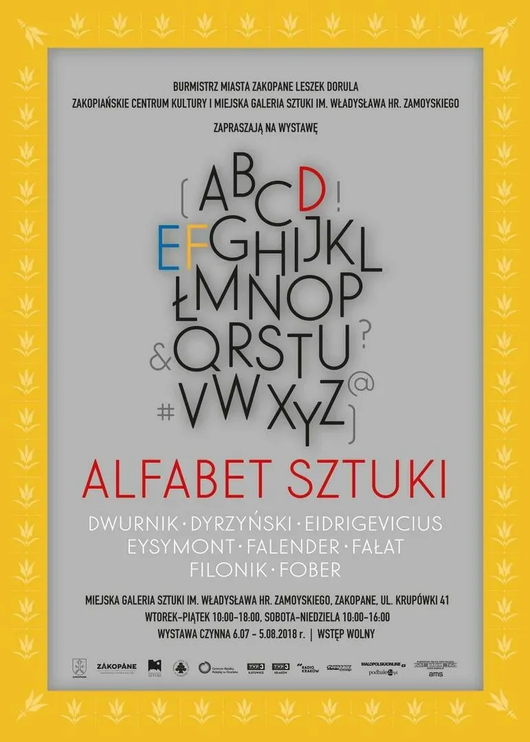 Alfabet Sztuki DEF