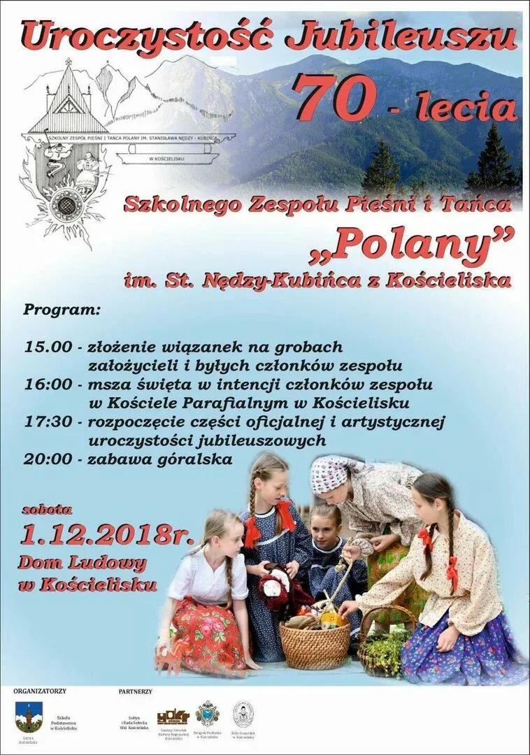 70-lecie Zespołu "Polany" z Kościeliska