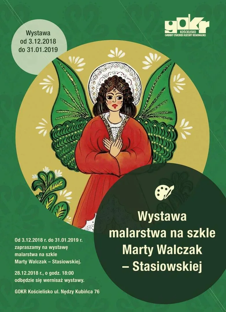Wystawa malarstwa na szkle Marty Walczak-Stasiowskiej