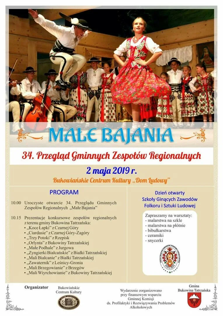 34. Przegląd Zespołów Regionalnych "Małe Bajania"