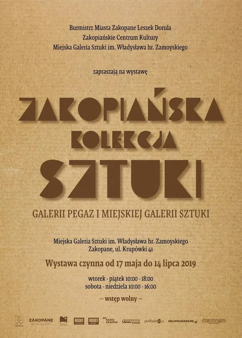 Zakopiańska Kolekcja Sztuki Galerii Pegaz i Miejskiej Galerii Sztuki
