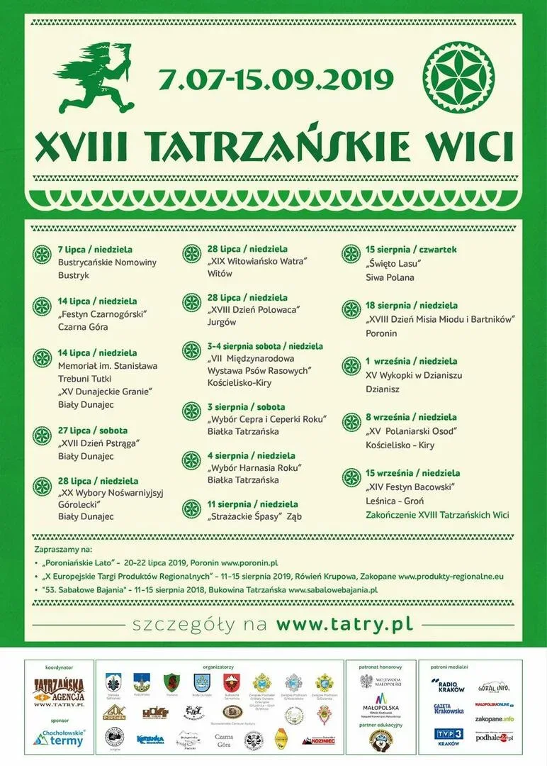XVIII Tatrzańskie Wici 2019