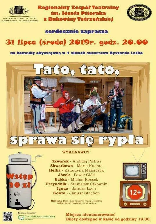 „Tato, tato, sprawa się rypła”
