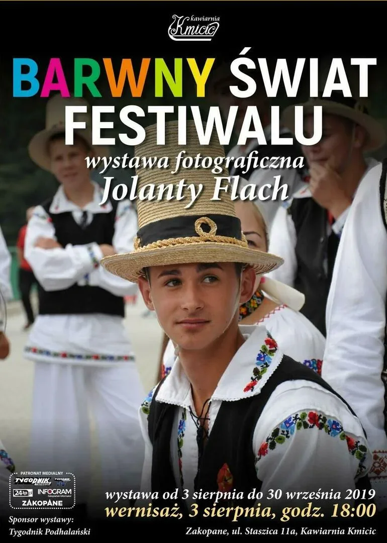 BARWNY ŚWIAT FESTIWALU - wystawa fotograficzna Jolanty Flach