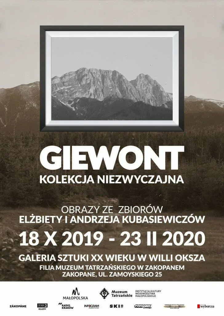 „GIEWONT. KOLEKCJA NIEZWYCZAJNA. OBRAZY ZE ZBIORÓW ELŻBIETY I ANDRZEJA KUBASIEWICZÓW.”