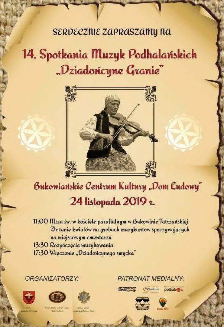 14. Spotkania Muzyk Podhalańskich "Dziadońcyne Granie"