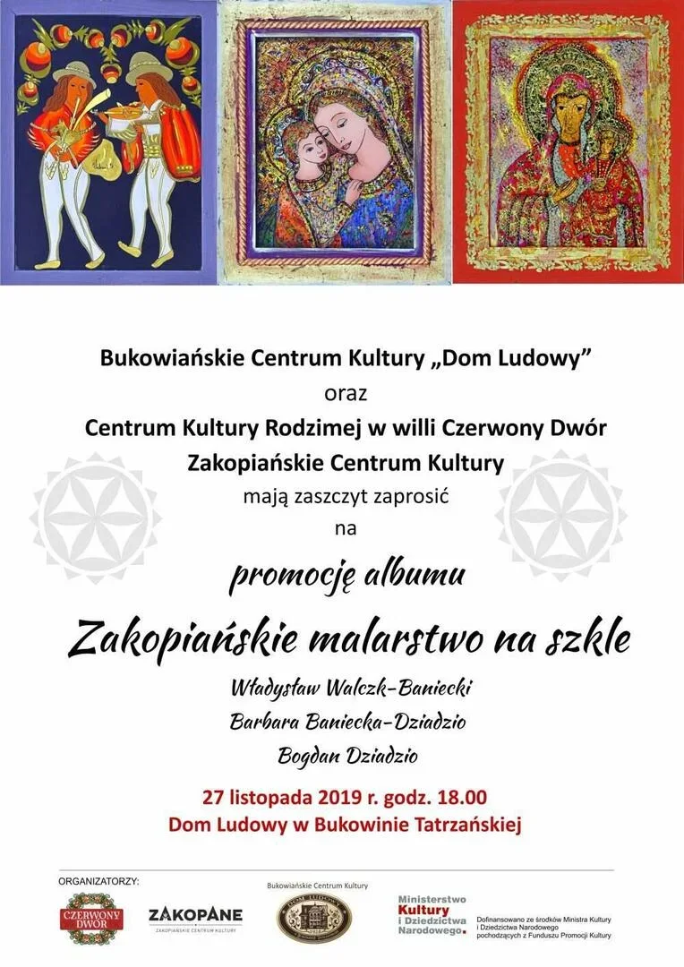 Promocja albumu "Zakopiańskie malarstwo na szkle"
