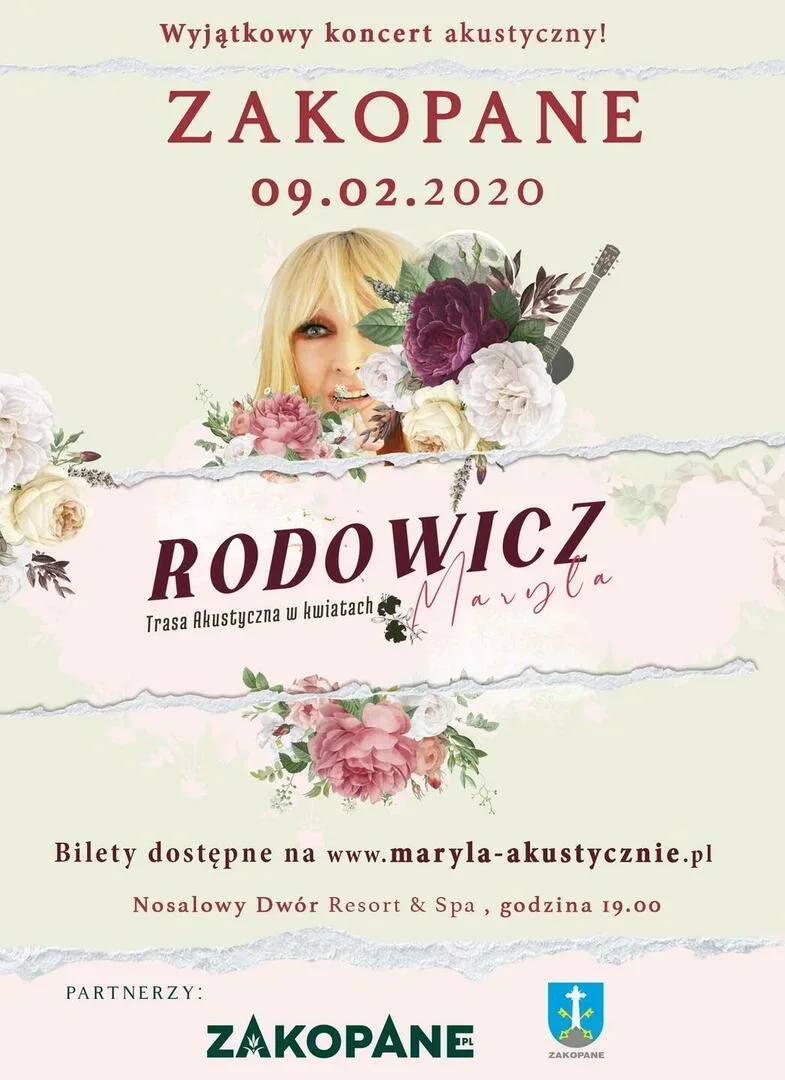 MARYLA RODOWICZ w ZAKOPANEM! Wyjątkowy koncert akustyczny