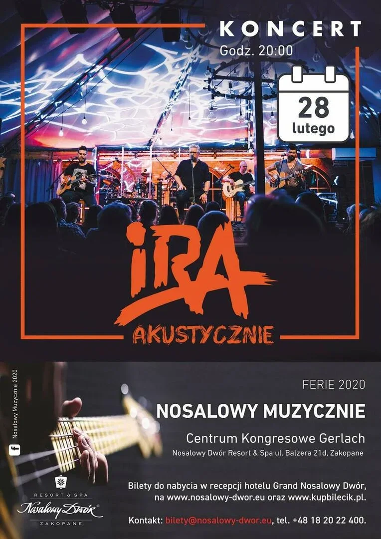 IRA - Koncert z cyklu "Nosalowy Muzycznie 2020"