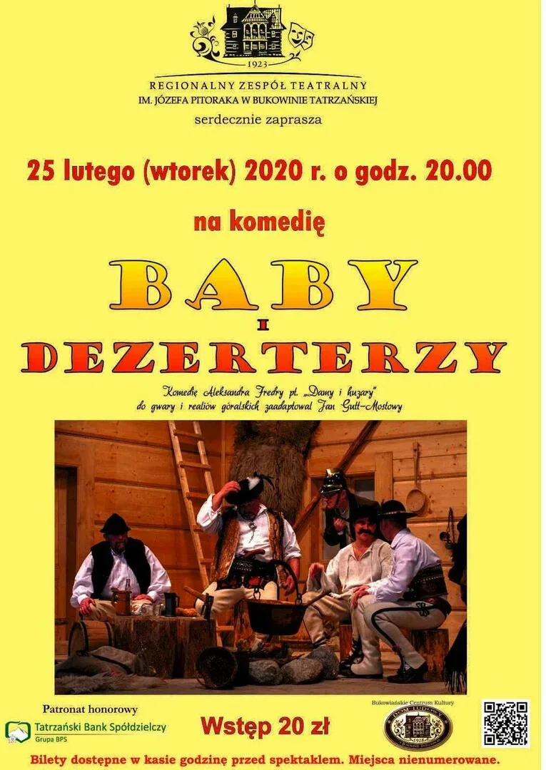 Sztuka teatralna "Baby i dezerterzy"