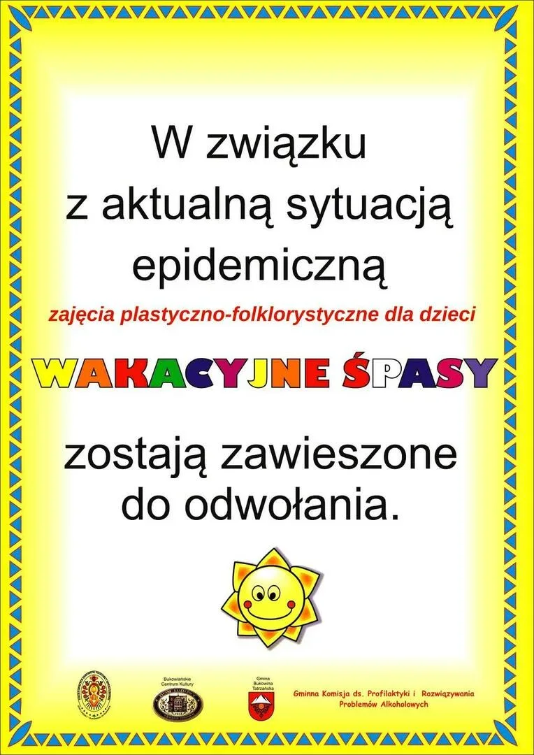 "Wakacyjne Śpasy" - kreatywne zajęcia dla dzieci w Domu Ludowym