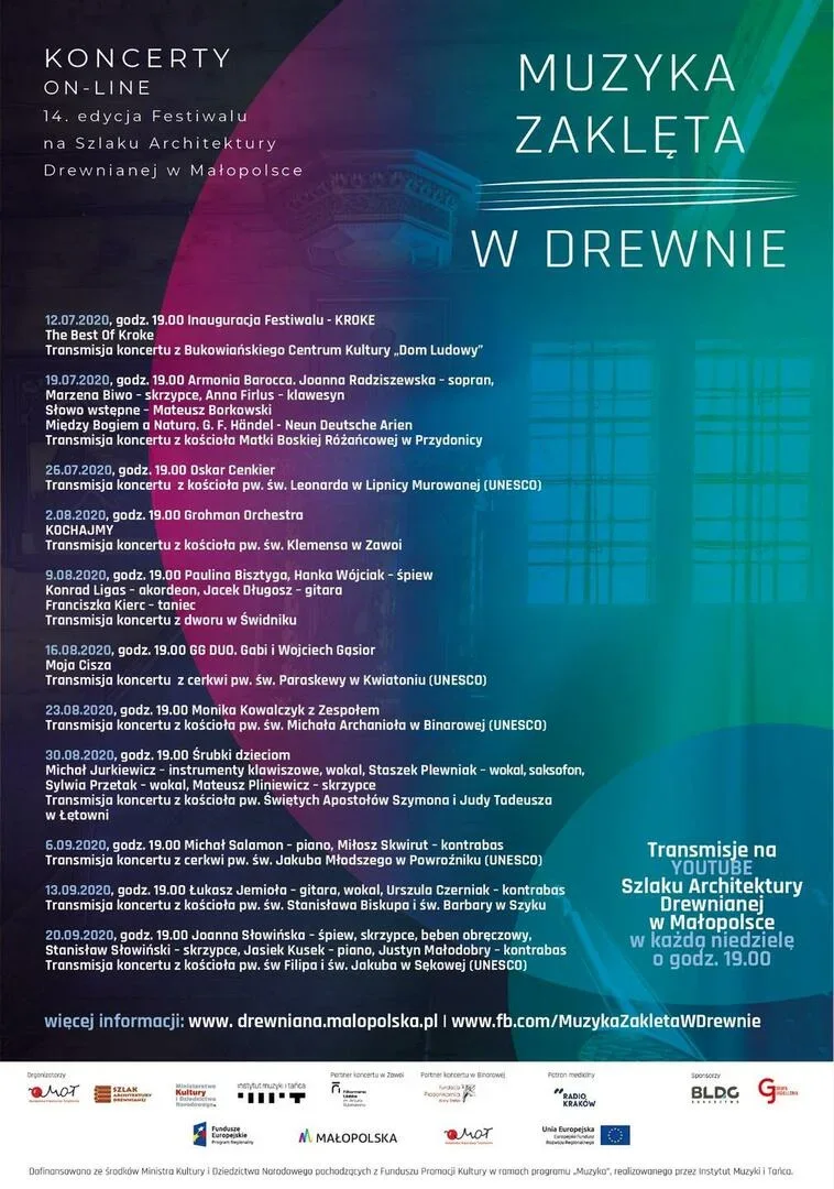 Inauguracja 14 edycji Festiwalu Muzyka Zaklęta w Drewnie