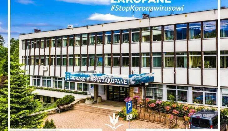 Urząd Miasta Zakopane nie prowadzi bezpośredniej obsługi interesantów od 13/07/2020