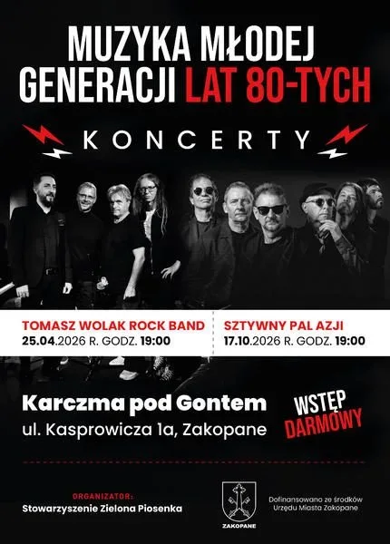 Koncert zespołu Sztywny Pal Azji