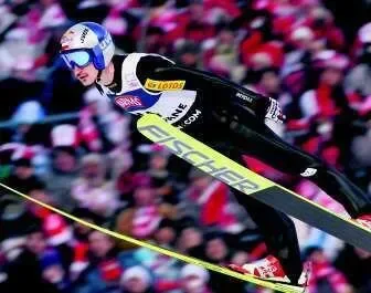 Adam Małysz słaby, ale bardzo spokojny