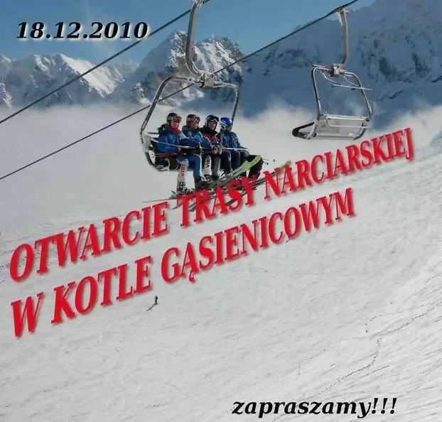 Kolej krzesełkowa na Kasprowy Wierch ruszyła!