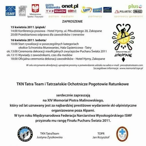 Finał Pucharu Świata w narciarstwie wysokogórskim