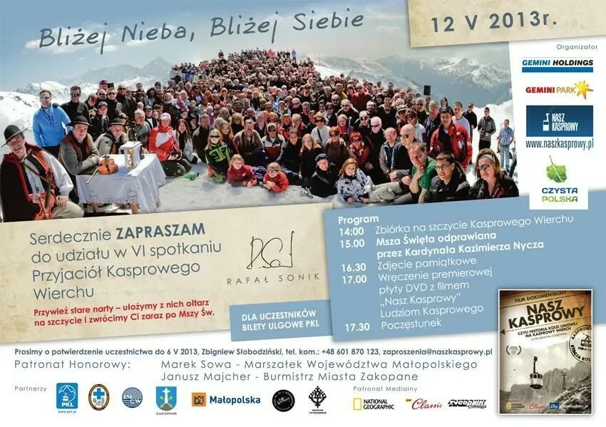 VI spotkanie Przyjaciół Kasprowego Wierchu