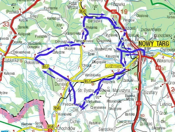 Piekielnik & Sieniawa - 68,1km