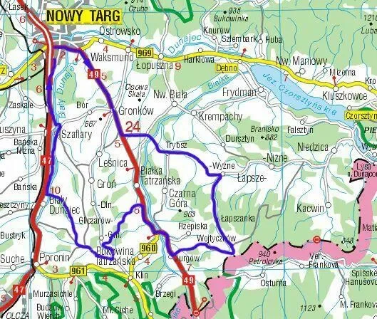 Łapszanka & Rusiński Wierch - 55,4km