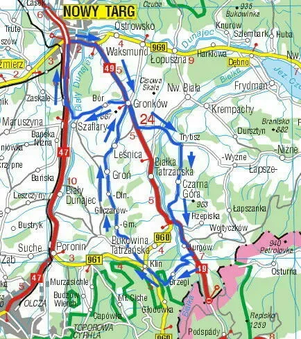 Czarna Góra & Brzegi - 51,7km
