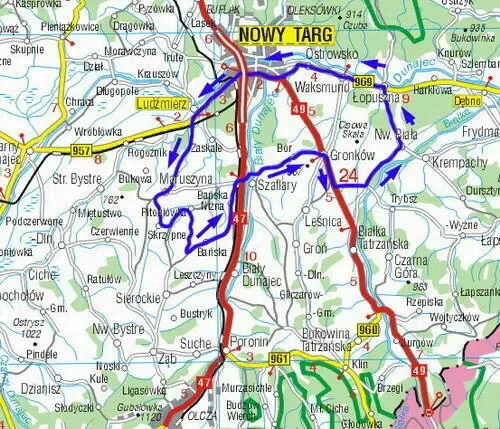Maruszyna & Bańska Wyżna - 49,1km