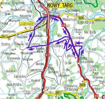 Traska treningowa górska - 42km